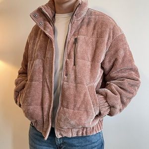 UpWest corduroy puffer jacket
